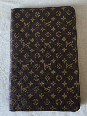 Vintage Louis Vuitton Monogram Canvas Binder